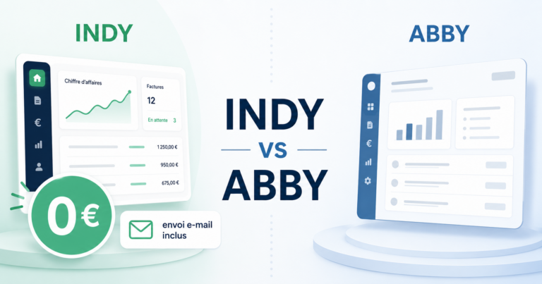 Indy vs Abby 2026 comparatif facturation électronique gratuite