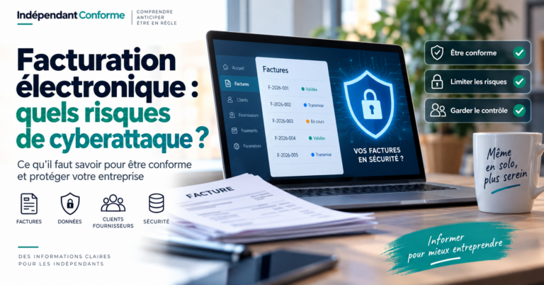 Facturation électronique et cybersécurité : protéger ses factures et ses données